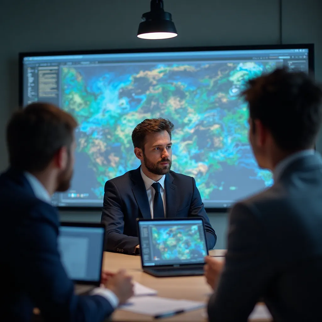 Équipe PME française en formation sur les nouvelles technologies