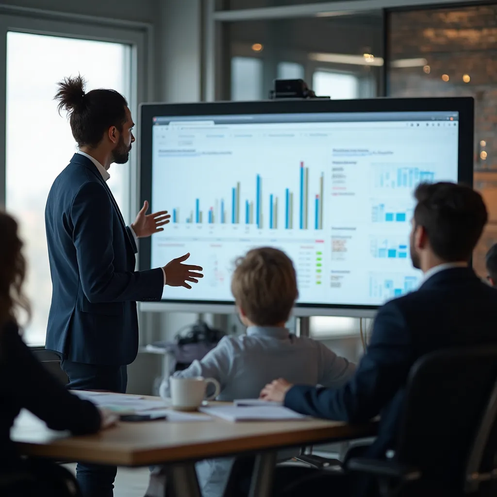 Équipe marketing travaillant sur l'automatisation des campagnes digitales